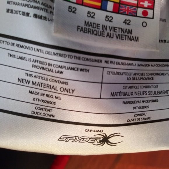 **FINAL REDUCTION!** SPYDER Technical jacket Valsorey Down - Picture 13 of 16